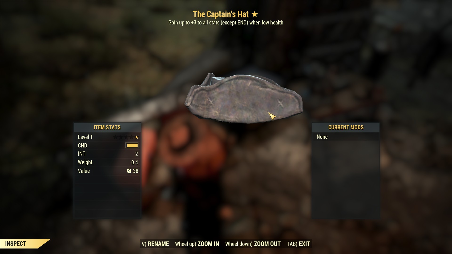 The Captain's Hat[Unyielding]